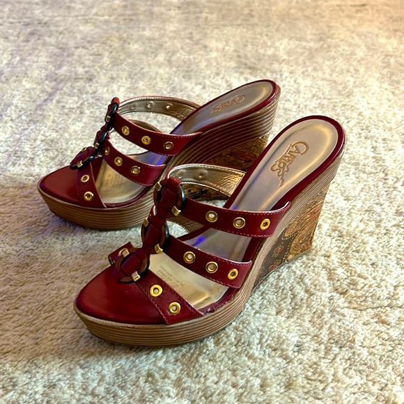 Carlos Santana Wedge Heel - Picture 1 of 8